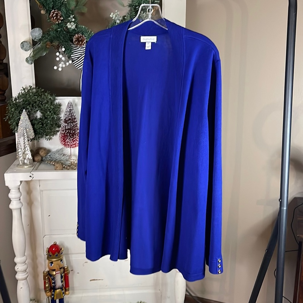 Women’s Blue Cardigan